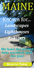 Maine Lake House Vacation Rental