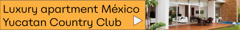Luxury apartment México Yucatan Country Club