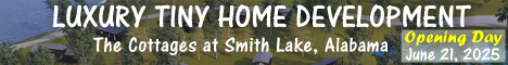 Tiny Homes Smith Lake, Alabama