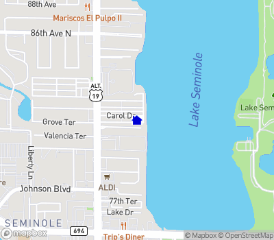 seminole map maps google
